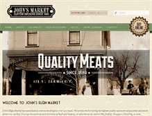 Tablet Screenshot of johnselginmarket.com